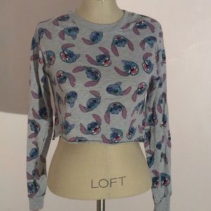 Disney Print midriff shirt